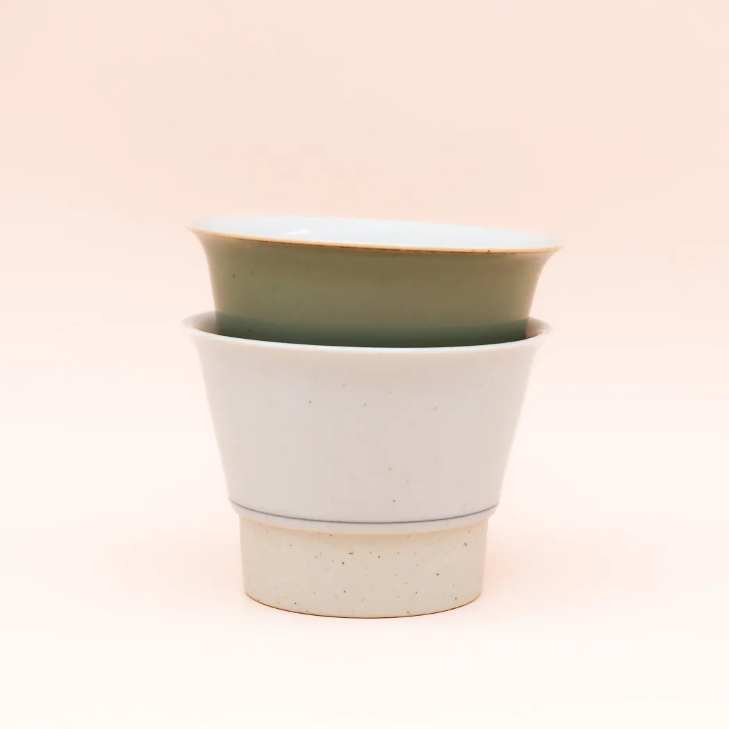 1616/ Arita Manz Contour Hojicha kop