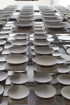 Arita - TY Palace Plate 160 unglazed grey