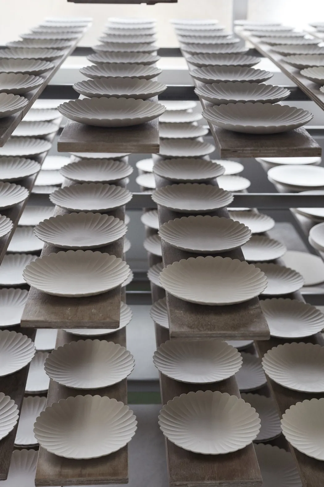 Arita - TY Palace Plate 160 unglazed grey