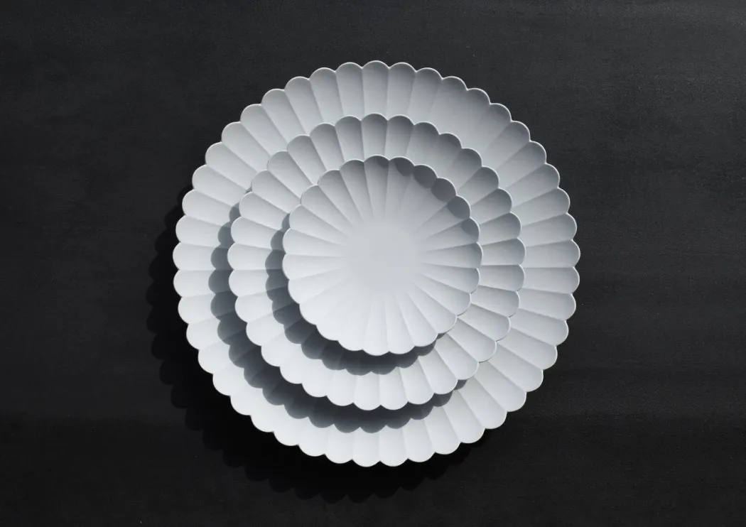 Arita - TY Palace Plate 160 unglazed grey