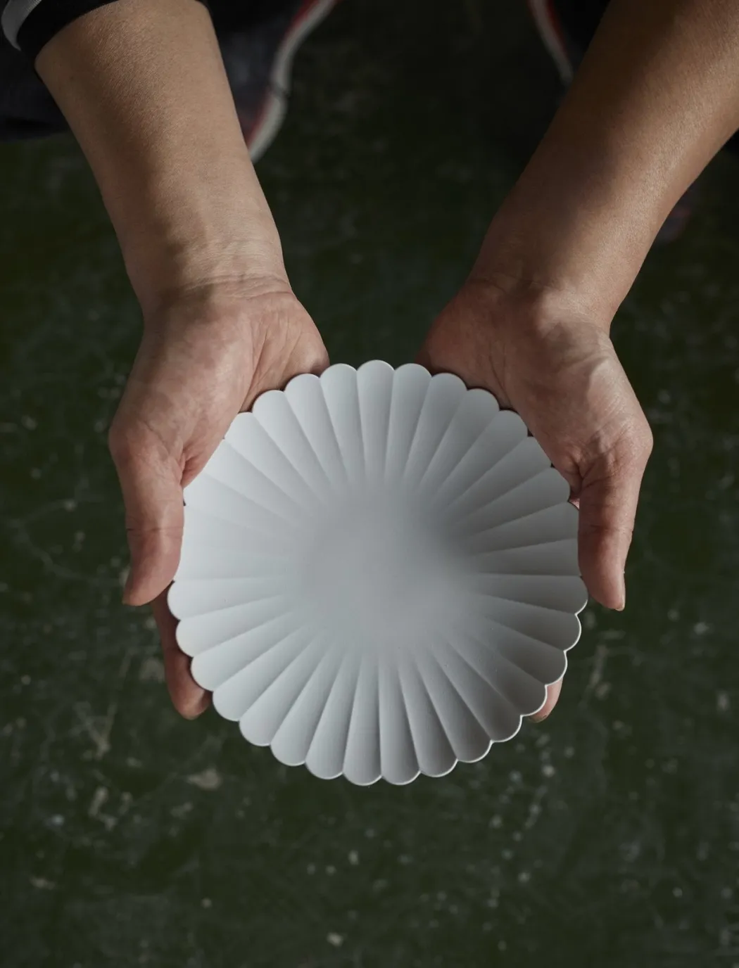 Arita - TY Palace Plate 160 unglazed grey