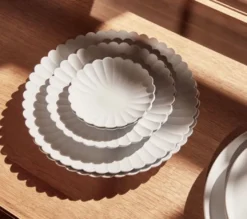 Arita - TY Palace Plate 110 unglazed grey