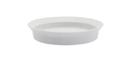 Arita - TY Round Deep Plate Gray 160 unglazed