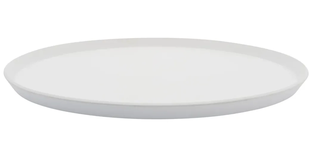 Arita - TY Round Plate Gray 280 unglazed