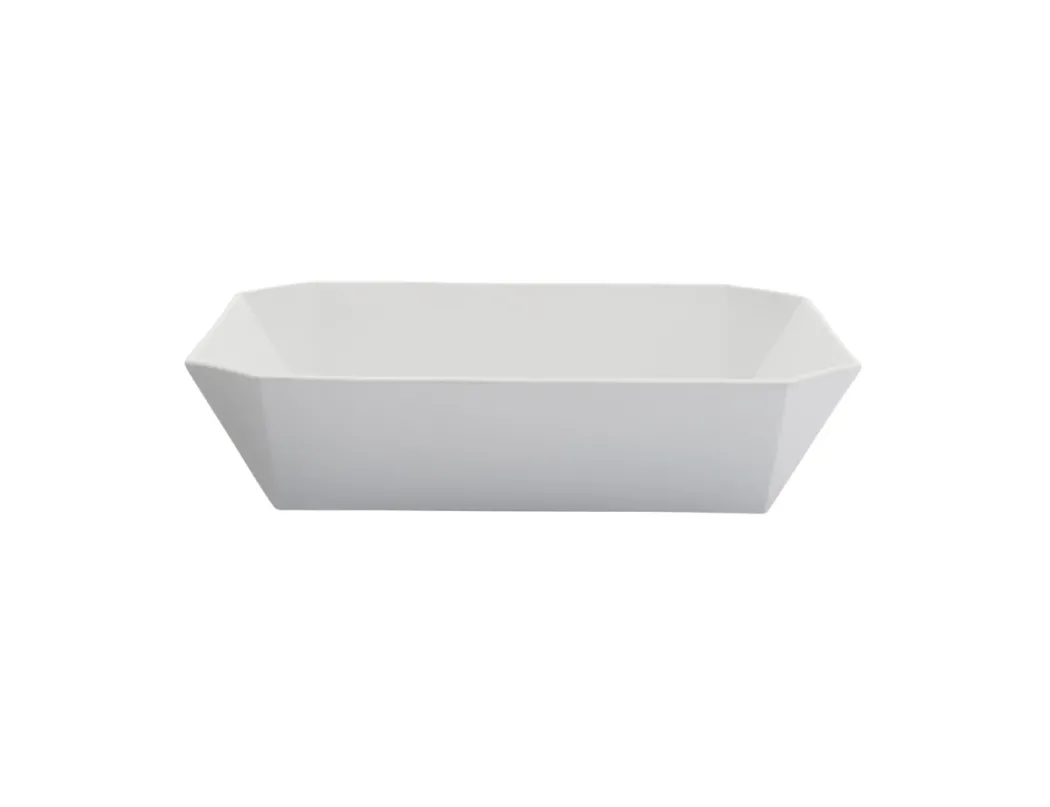 Arita - TY Square Bowl Unglazed Grey 184