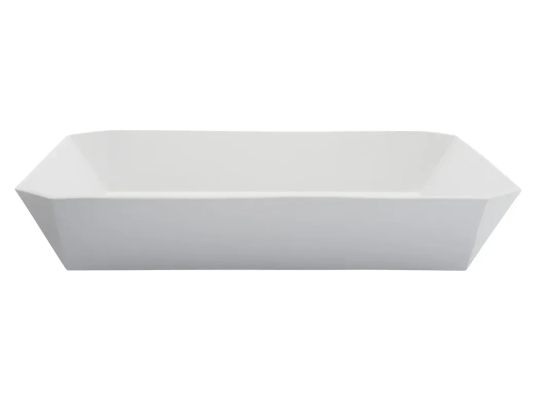 Arita - TY Square Bowl Unglazed Grey 255