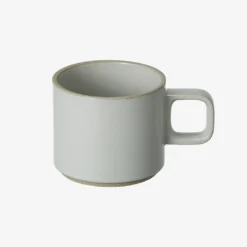 Hasami Porcelain - Kopper med hank // Glaseret grå