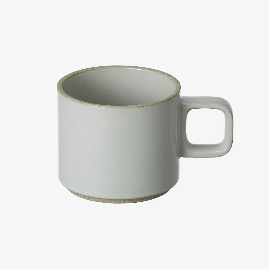 Hasami Porcelain - Kopper med hank // Glaseret grå