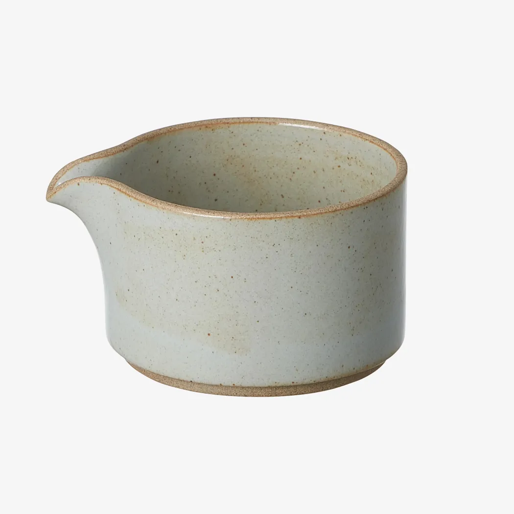 Hasami Porcelain - Mælkekande // Glaseret grå
