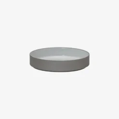 Hasami Porcelain - Tall Bowl // Grå og hvid