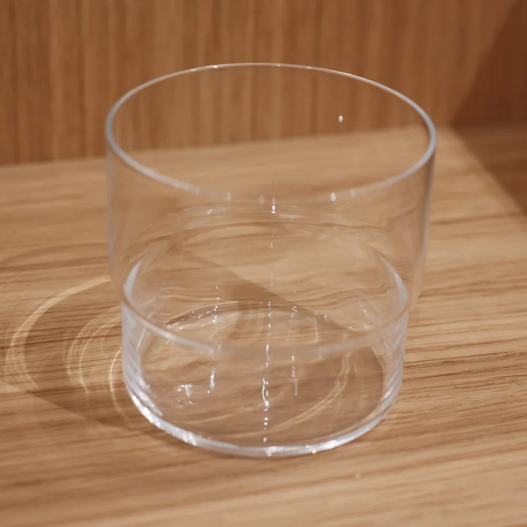 Håndlavet vandglas - klar
