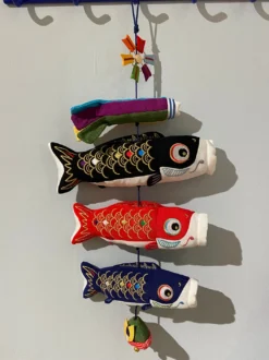 Japansk ornament, stor - Koifisk
