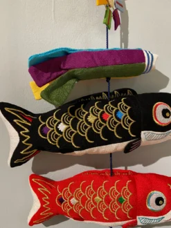 Japansk ornament, stor - Koifisk