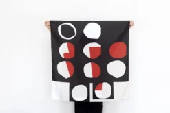 Japansk vægophæng: Furoshiki med geometrisk mønster