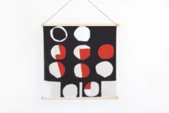 Japansk vægophæng: Furoshiki med geometrisk mønster