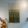 Japansk vægtæppe med grønne striber