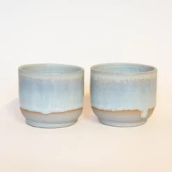 KŌHI - Signe Schmidt cortado kop i grå/beige/blå