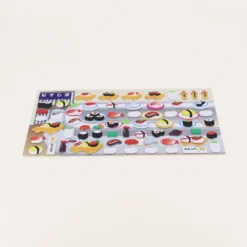 Klistremærker: running sushi