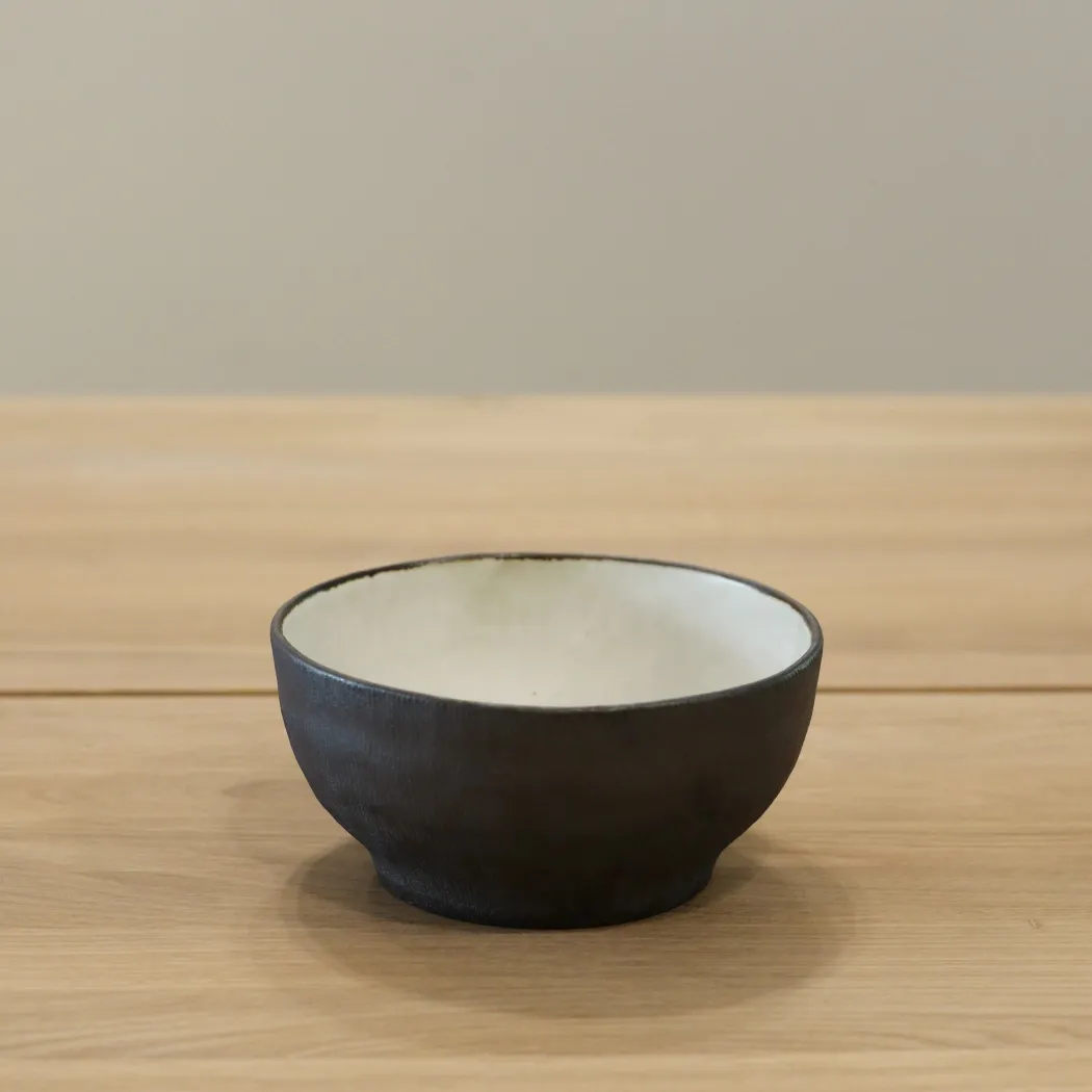 Kōyō skål med grå/brun metallic