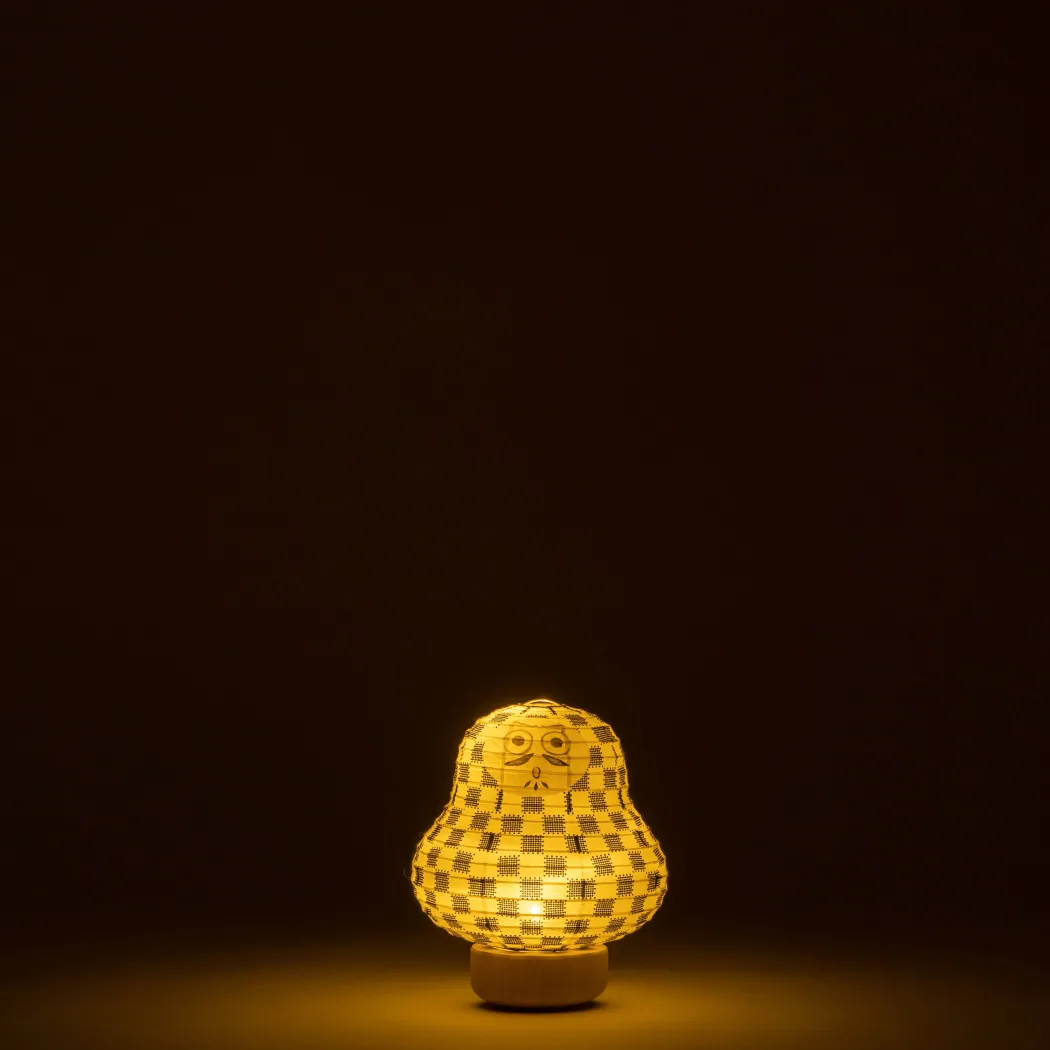 Mame cocolan lampe - Daruma i blå
