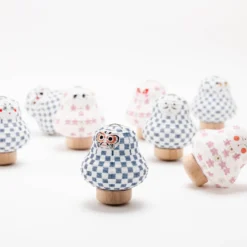 Mame cocolan lampe - Daruma i blå