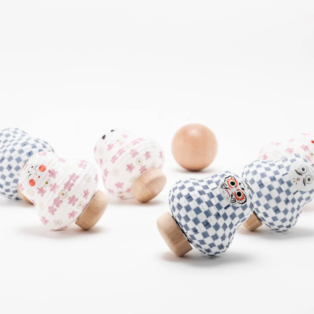 Mame cocolan lampe - Daruma i pink
