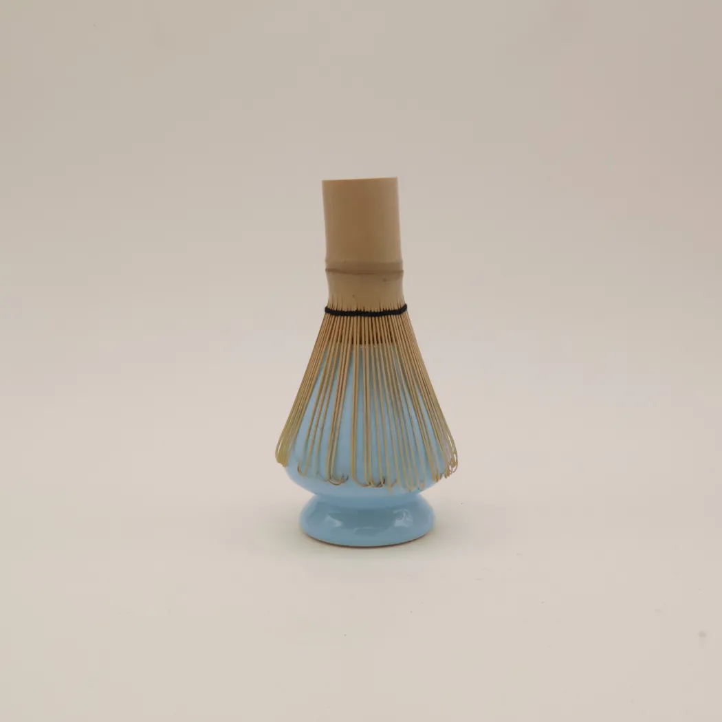 Matcha piskeris holder / Chasen Naoshi - Lyseblå
