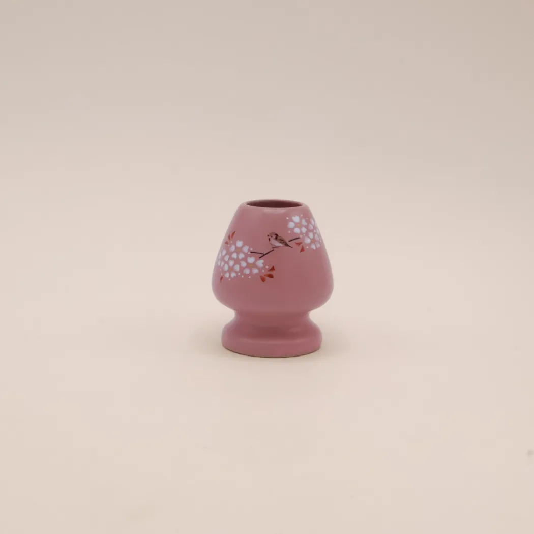 Matcha piskeris holdere med håndmalede motiver / Chasen Naoshi (flere varianter)
