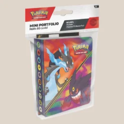 Pokémon - Mega Evolution Mini Portfolio inkl. Phantasmal Flames Boosterpakke