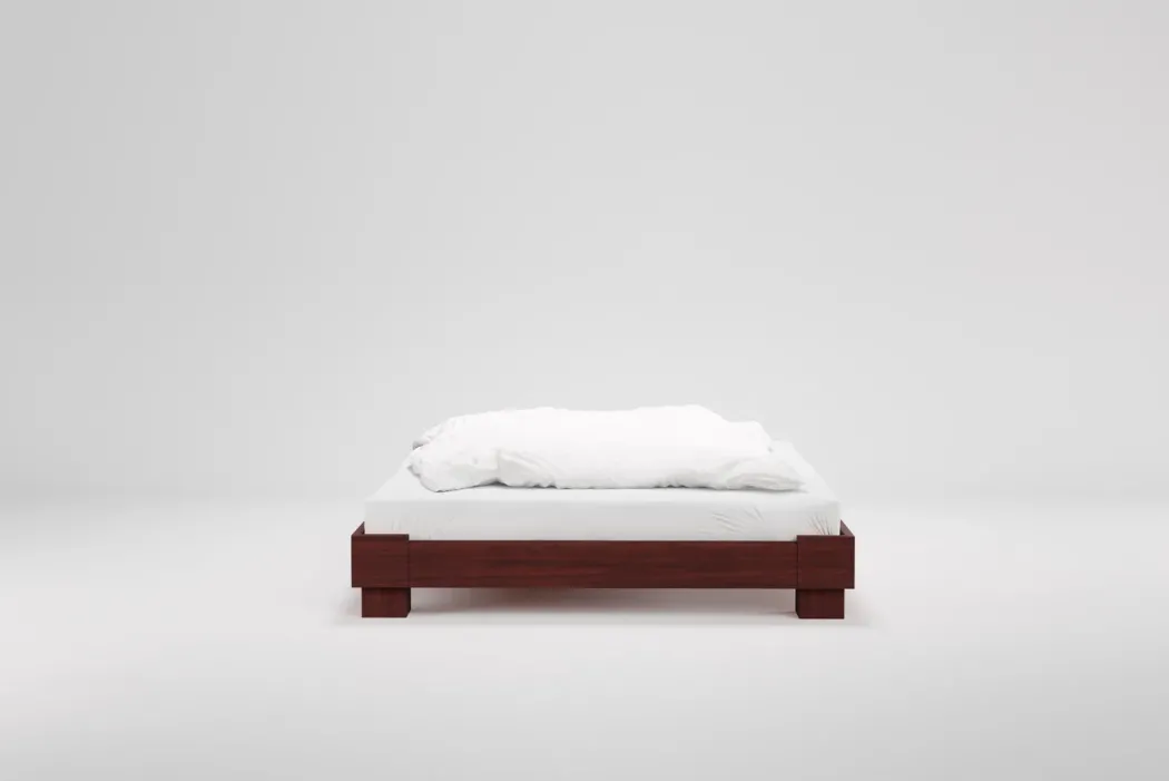 RYE - Cubico Bed Frame / Dark Amber