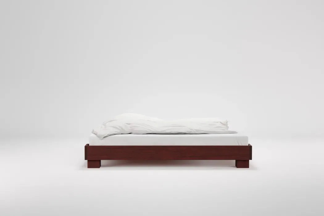RYE - Cubico Bed Frame / Dark Amber