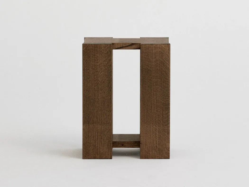 RYE - Etagére Side Table / Smoked