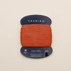 Sashiko tråd fra Daruma - Brændt orange / 214