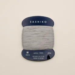 Sashiko tråd fra Daruma - Grå / 217