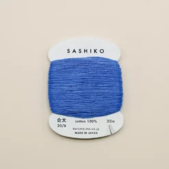 Sashiko tråd fra Daruma - Hav blå / 225