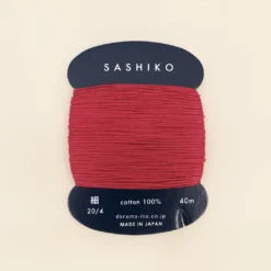 Sashiko tråd fra Daruma - Hindbærrød / 221