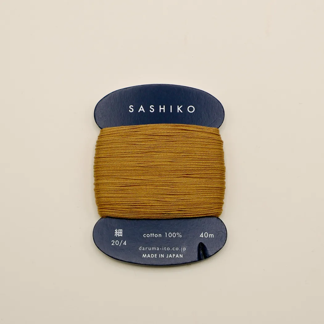 Sashiko tråd fra Daruma - Karry / 220