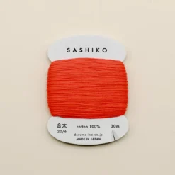 Sashiko tråd fra Daruma - Koral rød / 212