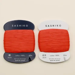 Sashiko tråd fra Daruma - Koral rød / 212