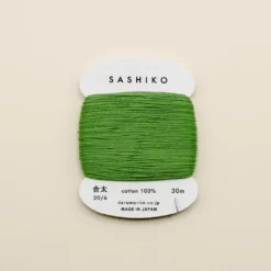 Sashiko tråd fra Daruma - Mos grøn / 227
