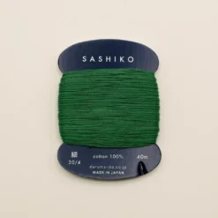 Sashiko tråd fra Daruma - Mørk grøn / 208