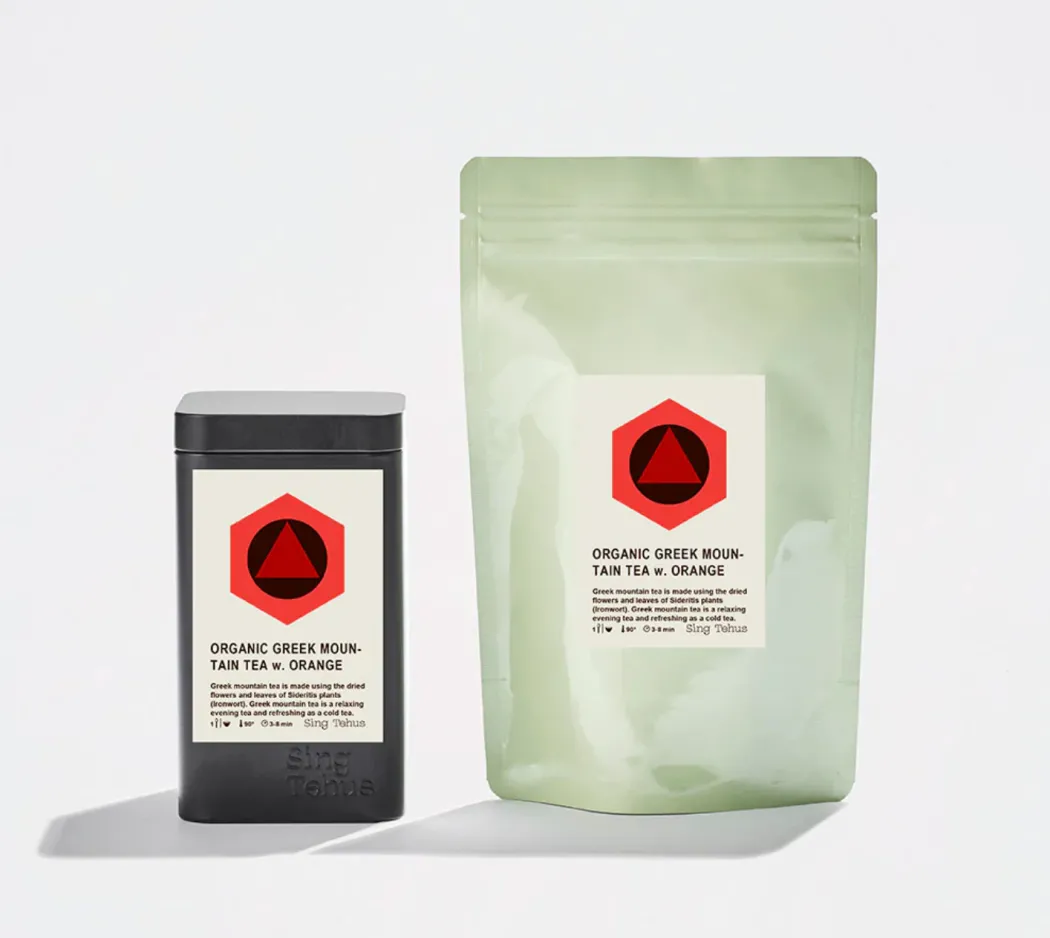 Sing Te: Organic Greek Mountain Tea w. Orange 50-100g