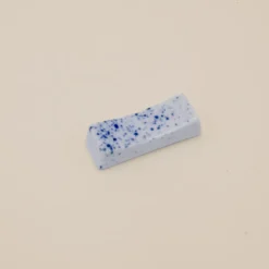Spisepindeholder - Blåt splash prikker