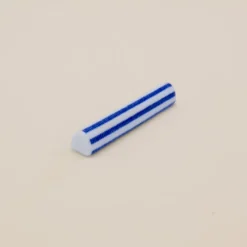 Spisepindeholder - Hvid med blå detaljer