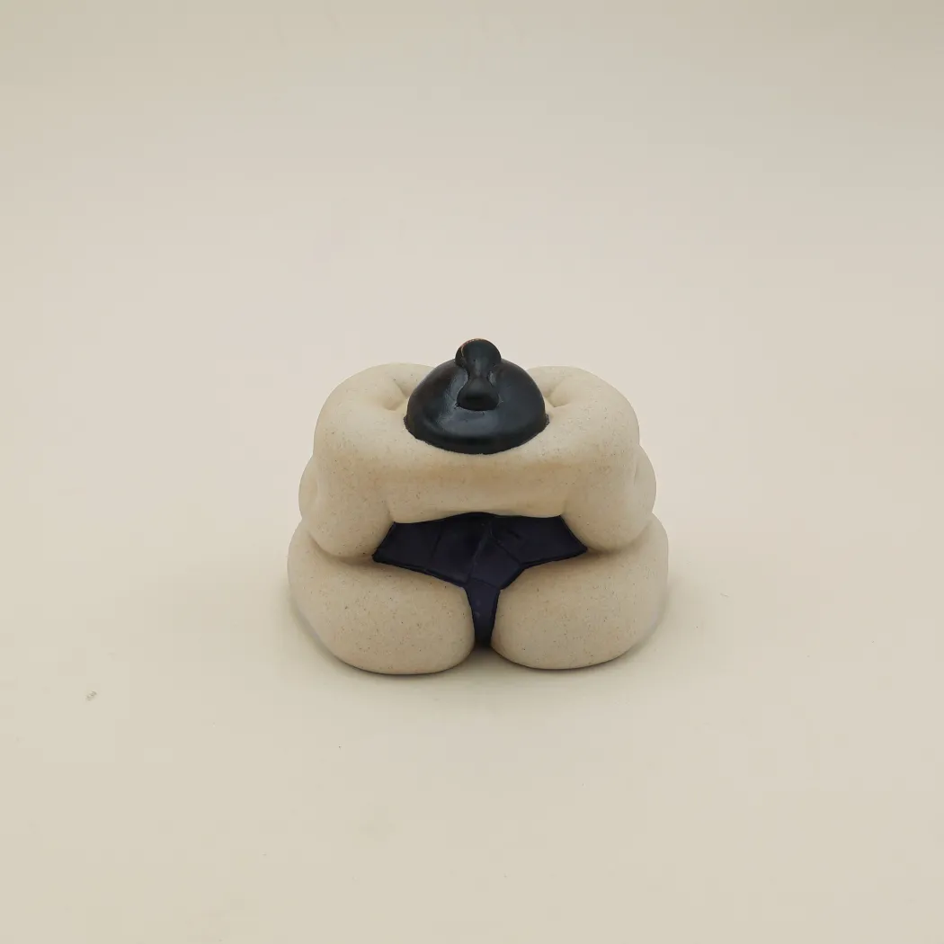 Stor sumobryder figur