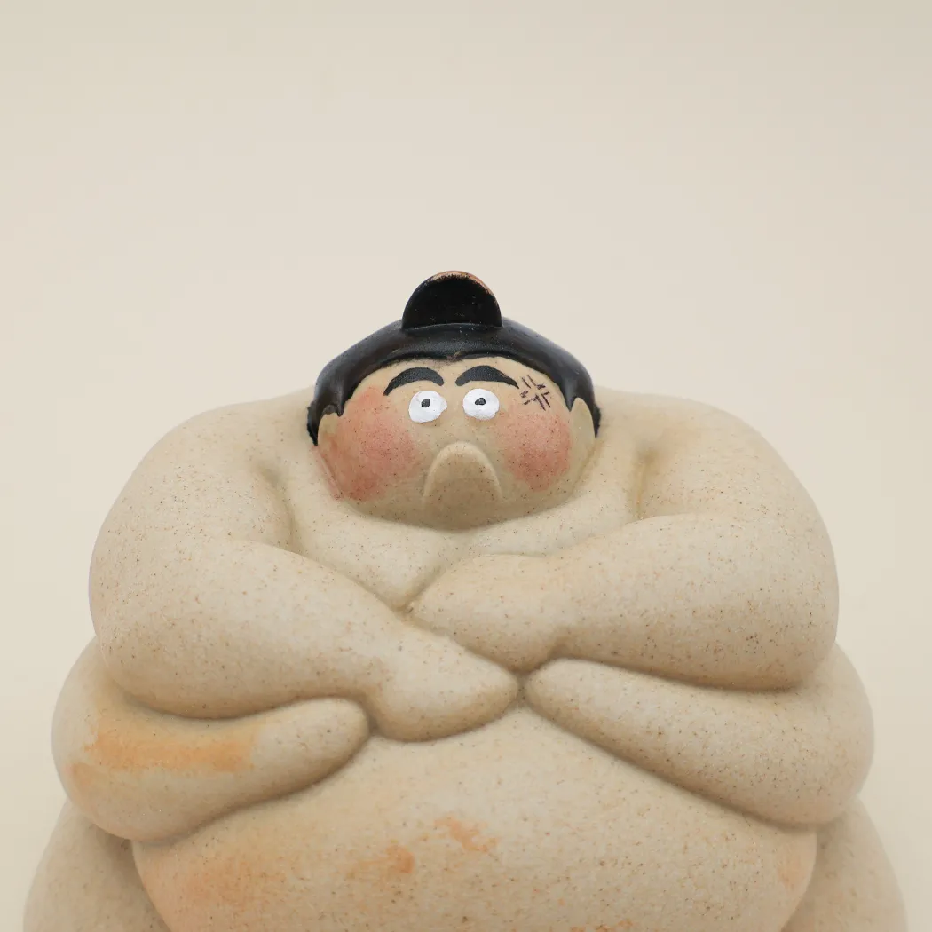 Stor sumobryder figur