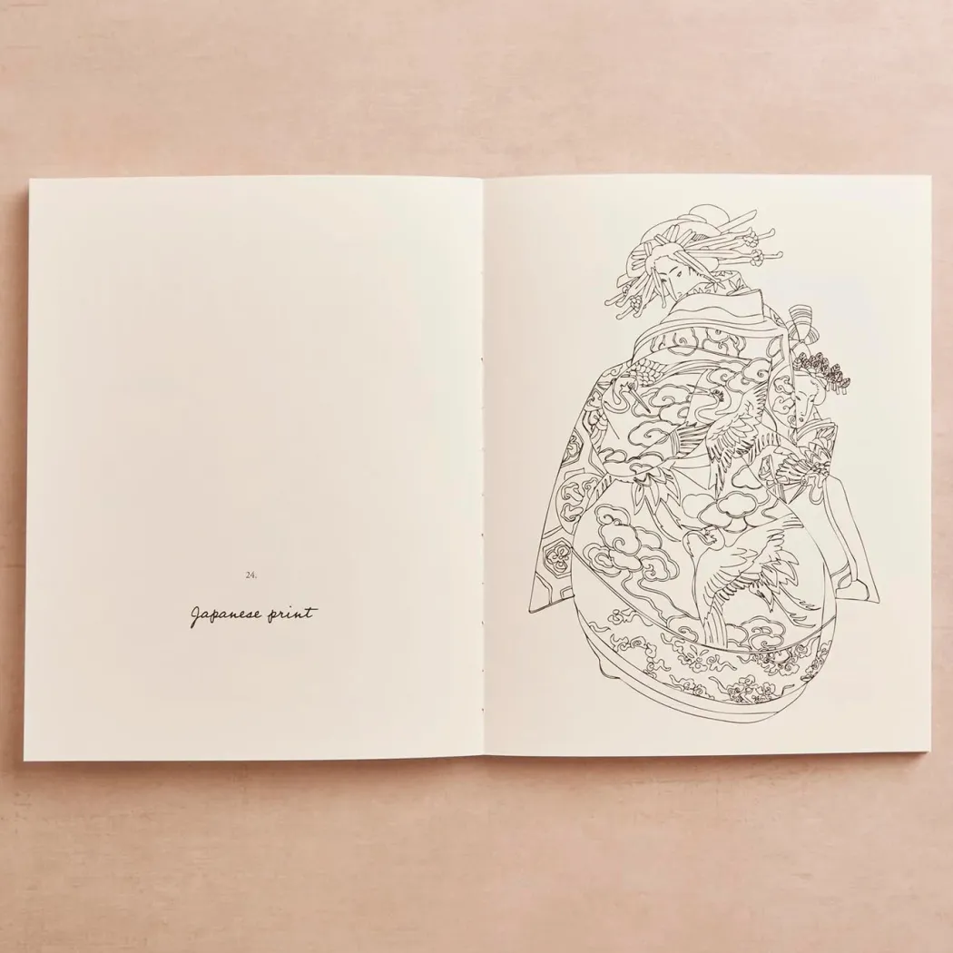 Tokyo Colouring Book - a collection of beautiful Japanese scenes to colour in