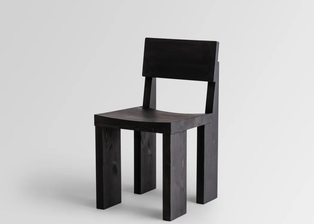 Vaarnii - 001 Dining Chair Black