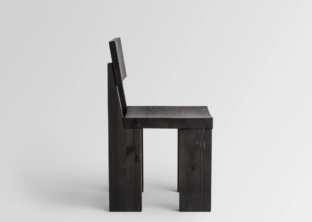 Vaarnii - 001 Dining Chair Black