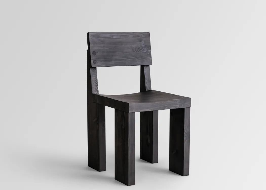 Vaarnii - 001 Dining Chair Black